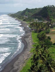 The windward coast of St. Vincent