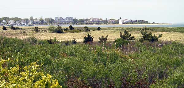 View of Edgartown from Chappaquiddick